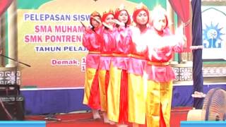 Tari melayu NIRMALA SMA MUHAMMADIYAH DEMAK  SMK PONTREN DEMAK [upl. by Sirap]