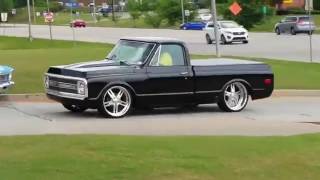 NFL 25 PRO RIDES The quotBEASTquot 1969 Chevrolet c10 Truck 572 Big Block Wilwood brakes Budnik wheels [upl. by Franklyn]