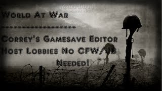 Correys WaW Savegame Tool  PS3 DOWNLOAD [upl. by Katzir641]