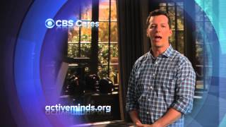 Active Minds amp CBS Cares  Sean Hayes on Depression and Anxiety [upl. by Ratna]