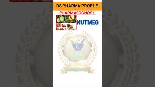 NUTMEGPharmacognosy important drugpharmacy shorts trending osssc rrb gpat niper [upl. by Adanar]