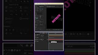 Rotating Kinetic Text Effect  After Effects Tutorial [upl. by Mlawsky]