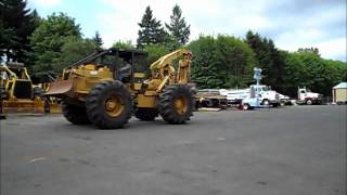 1987 Caterpillar 518 Log Skidder sn 95U1687 [upl. by Asillam343]