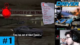 Driver 1999  Part 1  The Dreaded Car Park Tutorial [upl. by Nilesoj689]