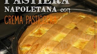 Pastiera napoletana con crema pasticcera [upl. by Ahseetal]