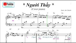 Người Thầy  sheet piano Demo [upl. by Auginahs]