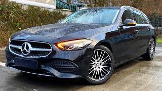 2022 Mercedes Benz c class c220d T  pov test drive [upl. by Chew]