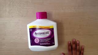 RestoraLAX Review For Babies Infants Laxative Constipation Treatment [upl. by Gaughan]