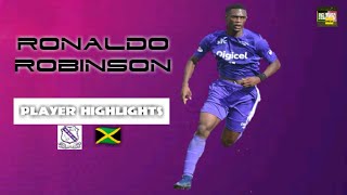 Ronaldo Robinson  Player Highlights   Skills amp Goals   Kingston College [upl. by Aianat]