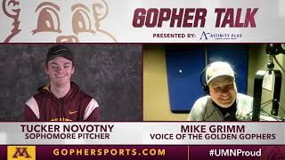 Gopher Talk  Baseballs Tucker Novotny previews 2023 Season [upl. by Imojean171]