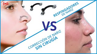 Respingadores VS Corrección de Nariz Sin Cirugía [upl. by Ylrebmi127]