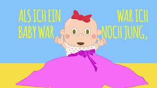 Rolf Zuckowski Als ich ein Baby war Lyric Video [upl. by Okiron]