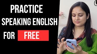 BEST FREE APP FOR ENGLISH SPEAKING PRACTICE  12 weeks English speaking challenge [upl. by Asset]