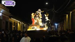 Procesión del Señor Sepultado La Iglesia La Merced la Antigua Guatemala [upl. by Allerim821]