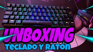 UNBOXING DE TECLADO Y RATÓN Gerlodax [upl. by Annaeiluj]