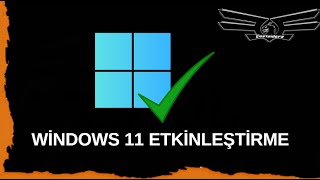 WINDOWS 11 ETKİNLEŞTİRME  The EastSiderz [upl. by Zetnwahs907]