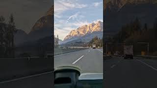 On the way to salzburg 🇦🇹 Austria salzburg roadtrip autobahn austrianmountains roadview [upl. by Danika669]