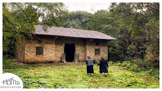 Dos hermanas renuevan una casa abandonada en el campo desde hace 49 años  Limpiar y transformar [upl. by Noirad]