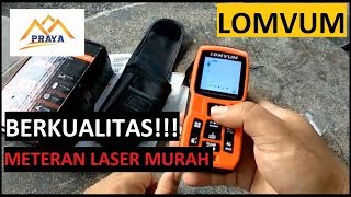 LOMVUM 40M LASER DISTANCE METER METERAN LASER MURAH BERKUALITAS [upl. by Lauree]