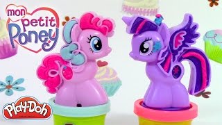 Pâte à modeler Play Doh 2015 ♥ Mon Petit Poney Créateurs de marque de beauté Créations Magiques [upl. by Annot154]