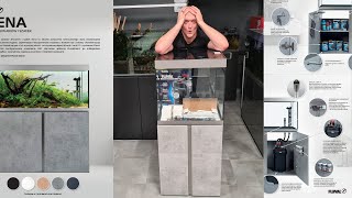 Nowe Zestawy akwariowe Fluval Siena 160 270 330 Unboxing 160 [upl. by Ymmot520]