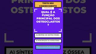 Quiz Tecido Ósseo 2 [upl. by Krebs399]