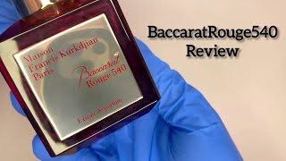 Maison Francis Kurkdjian Baccarat Rouge 540 Review  Pure Luxury in a Bottle [upl. by Zirtaeb]