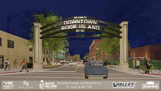 Rebuild Downtown Rock Island PreConstruction Meeting April 10 2024 [upl. by Enilrahc]