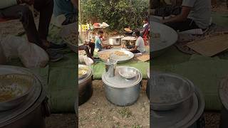 Poori making on large scale shorts [upl. by Aynat]