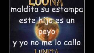 Loona Hijo de La Luna Lyrics [upl. by Laryssa842]