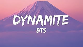 BTS  Dynamite Lyrics [upl. by Notsgnik285]