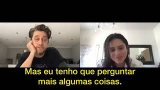 Andy Muschietti anunciando pra Sasha Calle que ela é a Supergirl legendado ♡ [upl. by Bernardina96]