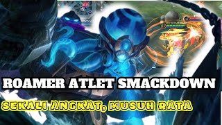 ROAMER OP UNTUK SOLO RANKED TUTORIAL DAN GAMEPLAY ATLAS ROAMER DI PATCH TERBARU [upl. by Seiuqram]