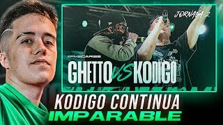 GAZIR reacciona a KODIGO vs GHETTO en FMS CARIBE 🏴‍☠️ [upl. by Nessej]