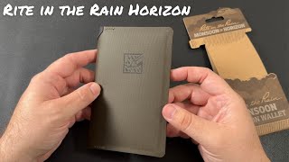 Rite In The Rain Horizon Notebook Wallet Overview [upl. by Lilyan]