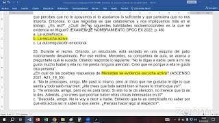 Empatía y asertividad en casuísticas 2023 [upl. by Shulman]