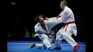 Best fight of Rafael aghayev karate highlights😎😱😱 [upl. by Ecinad]