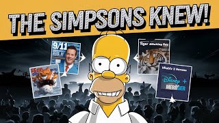 The Simpsons Predictions That Astonished Us [upl. by Ahtibat]