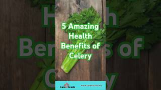 5 Amazing Health Benefits of Celery  carecrash [upl. by Enimsaj]