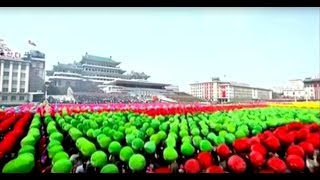 North Korea 2017 Parade — 105th Anniversary [upl. by Niwrehs]