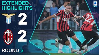 LAZIOMILAN 22  EXTENDED HIGHLIGHTS  SERIE A 202425 [upl. by Crin]