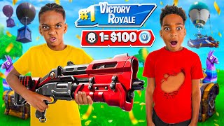 EVERY KILL KYRIE amp DJ GETS IN FORTNITE  100 CHALLENGE [upl. by Amsaj]