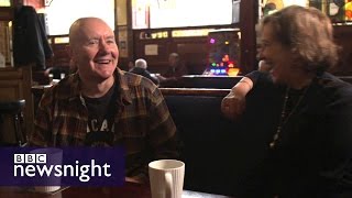 T2 Trainspotting Kirsty Wark meets Irvine Welsh  BBC Newsnight [upl. by Casteel19]