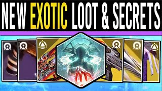 Destiny 2 NEW EPISODE LOOT amp EXOTIC SWORD New Secrets Eververse Update Catalysts Vendors amp More [upl. by Obidiah99]