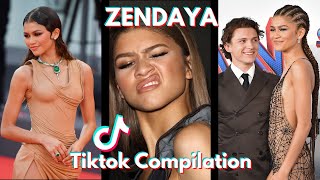 ZENDAYA  Best Tiktok Compilation [upl. by Hannej906]