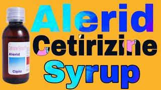 Alerid Syrup Uses in Hindi  Cetirizine Syrup Uses Doses  Benefits in Hindi [upl. by Tade]