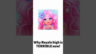 Why Royale High is TERRIBLE NOW fyp shorts dresstoimpress royalehigh robloxdrama roblox [upl. by Felice]