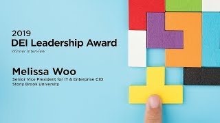 2019 EDUCAUSE DEI Leadership Award Melissa Woo [upl. by Harmony]