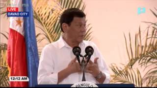 Duterte lashes out at British reporter [upl. by Refinney349]