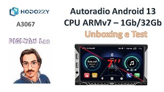 Video Test Autoradio 2 DIN Android Hodozzy A3067 [upl. by Vladimar]